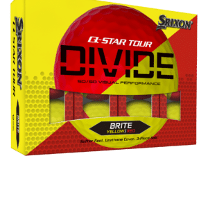 Srixon Q-Star Tour Divide keltainen/punainen