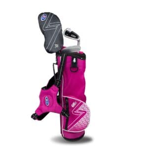 U.S. Kids Golf UL7-39 3 mailan golfsetti, pinkki