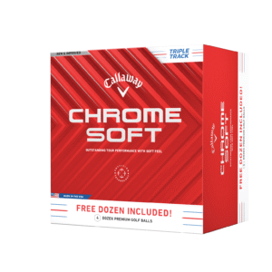 Callaway Chrome Soft golfpallot, 4 tusinaa