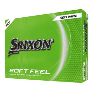 Srixon Soft Feel golfpallo, valkoinen