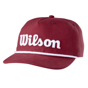 Wilson Retro Rope Snapback lippalakki, burgundy
