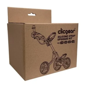 Clicgear Silicone Strap Uprade Kit - musta