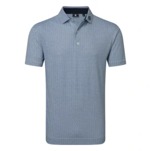 FootJoy Scallop Geo Pique - miesten pikeepaita